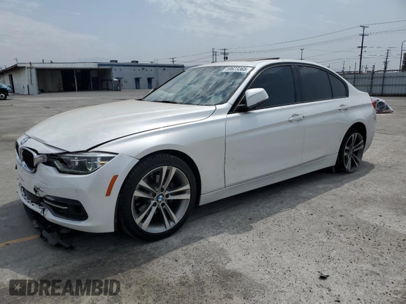 2016 BMW 3 Series 328i z VIN WBA8E9C59GK645483, wystawiony jako Copart lot #59623365 z przebiegiem 111 222 mil mil oraz Szkoda całkowita • Salvage title. Historia ofert i sprzedaży dostępna na DreamBid. Obrazek 1.