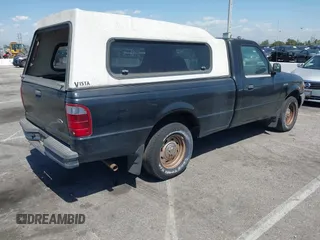 2002 Ford Ranger XL with VIN 1FTYR10U22PA17717, listed as a IAAI auction lot 41966462 with 145,458 mi miles. Bid and sale history available at carsss.com. Image 4.