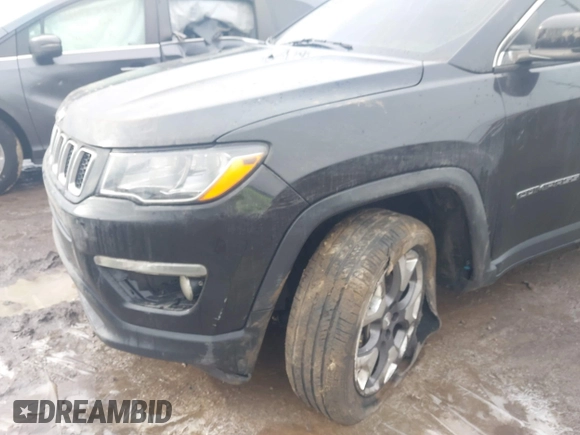 2020 Jeep Compass Limited with VIN 3C4NJDCB1LT146793, listed as a IAAI auction lot 41661239 with 91,148 mi miles and . Bid and sale history available at DreamBid. Image 6.