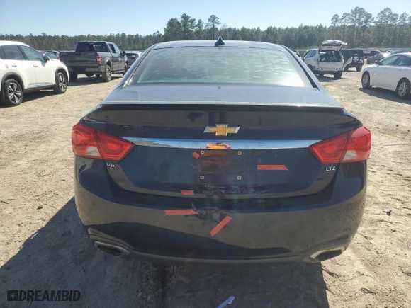 2015 Chevrolet Impala LTZ with VIN 2G1165S35F9144108, listed as a Copart auction lot 49266645 with 86,004 mi miles and Salvage Title. Bid and sale history available at carsss.com. Image 6.