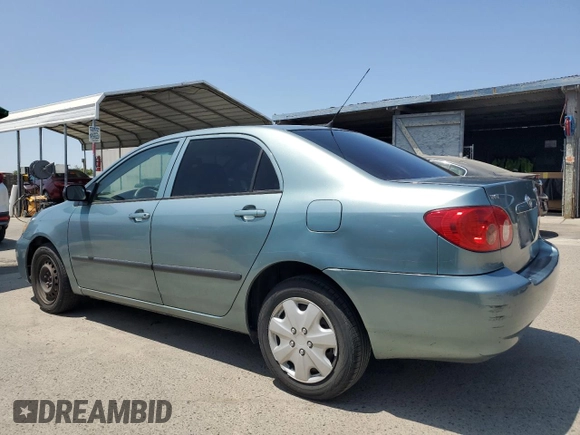 2006 Toyota Corolla CE with VIN 1NXBR32E56Z579489, listed as a Copart auction lot 62107695 with 198,269 mi miles and Salvage title. Bid and sale history available at DreamBid. Image 2.