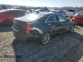 2015 Cadillac ATS Sedan Luxury RWD with VIN 1G6AB5RA7F0124835, listed as a Copart auction lot 46309755 with 136,746 mi miles and Clean Title. Bid and sale history available at carsss.com. Image 3.