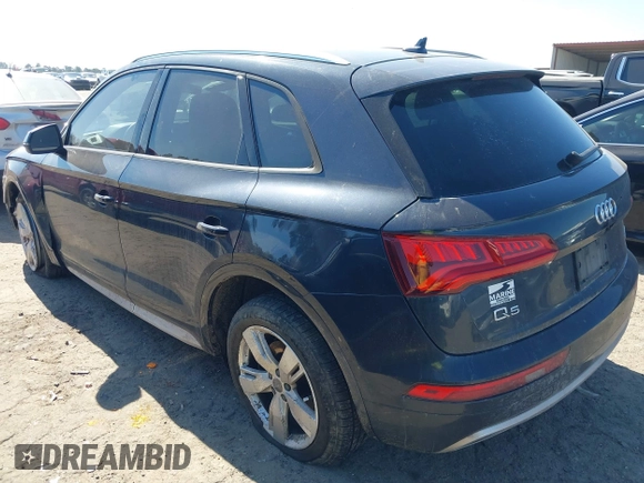 2018 Audi Q5 Premium with VIN WA1ANAFY8J2084416, listed as a IAAI auction lot 41661460 with 98,349 mi miles and . Bid and sale history available at DreamBid. Image 3.