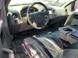 2006 Ford F-150 STX with VIN 1FTRX02WX6KB72599, listed as a Copart auction lot 58015195 with 260,572 mi miles and Salvage title. Bid and sale history available at DreamBid. Image 8.