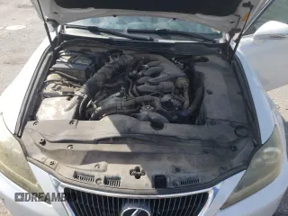 2011 Lexus IS 250 with VIN JTHBF5C24B5146844, listed as a Copart auction lot 62101595 with 161,483 mi miles and Salvage title. Bid and sale history available at DreamBid. Image 11.