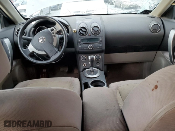 2008 Nissan Rogue SL with VIN JN8AS58V28W405088, listed as a Copart auction lot 49606585 with 126,370 mi miles and Salvage Title. Bid and sale history available at DreamBid. Image 8.
