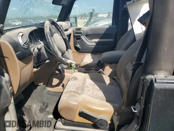 2012 Jeep Wrangler Sahara z VIN 1C4AJWBG1CL216425, wystawiony jako Copart lot #48377825 z przebiegiem 99 649 mil mil oraz Szkoda całkowita • Salvage title. Historia ofert i sprzedaży dostępna na DreamBid. Obrazek 7.