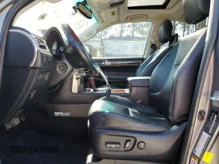 2012 Lexus GX 460 Premium with VIN JTJJM7FX4C5038096, listed as a Copart auction lot 50147065 with 128,954 mi miles and Salvage title. Bid and sale history available at DreamBid. Image 7.