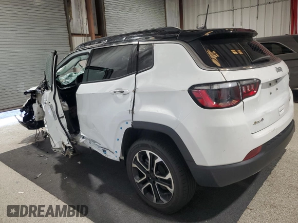 2023 Jeep Compass Limited with VIN 3C4NJDCN9PT569203, listed as a Copart auction lot 63039935 with Not provided miles and Salvage title. Bid and sale history available at DreamBid. Image 2.