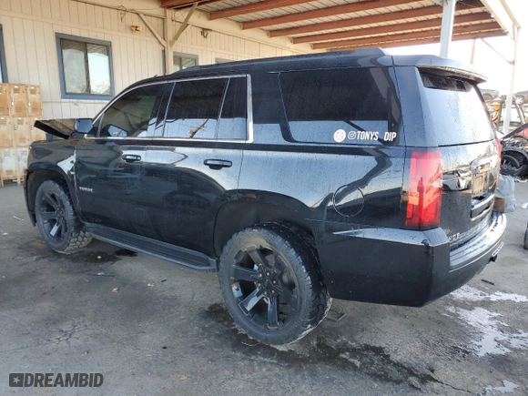 2019 Chevrolet Tahoe LS with VIN 1GNSCAKC1KR154705, listed as a Copart auction lot 87881225 with 81,647 mi miles and Salvage Title. Bid and sale history available at carsss.com. Image 2.