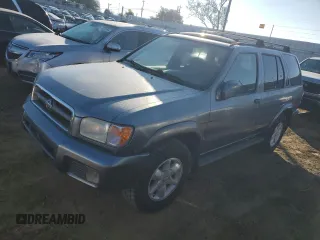 2001 Nissan Pathfinder LE z VIN JN8DR09Y61W598873, wystawiony jako Copart lot #88474865 z przebiegiem 269 995 mil mil oraz Czysty tytuł • Clean title. Historia ofert i sprzedaży dostępna na DreamBid. Obrazek 1.