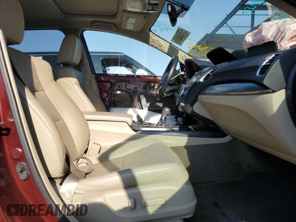 2017 Acura RDX Technology with VIN 5J8TB4H54HL021539, listed as a Copart auction lot 57504095 with 52,339 mi miles and Salvage title. Bid and sale history available at DreamBid. Image 7.