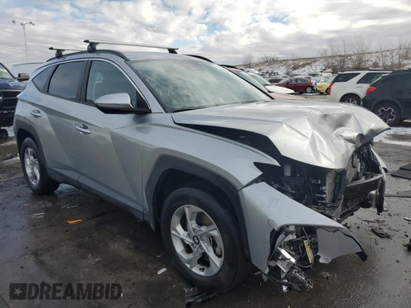 2023 Hyundai Tucson SEL with VIN 5NMJBCAE8PH218353, listed as a Copart auction lot 43080365 with 50,369 mi miles and Salvage Title. Bid and sale history available at carsss.com. Image 4.