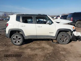 2015 Jeep Renegade Limited with VIN ZACCJBDT0FPB60568, listed as a IAAI auction lot 41782508 with 130,234 mi miles and . Bid and sale history available at DreamBid. Image 14.