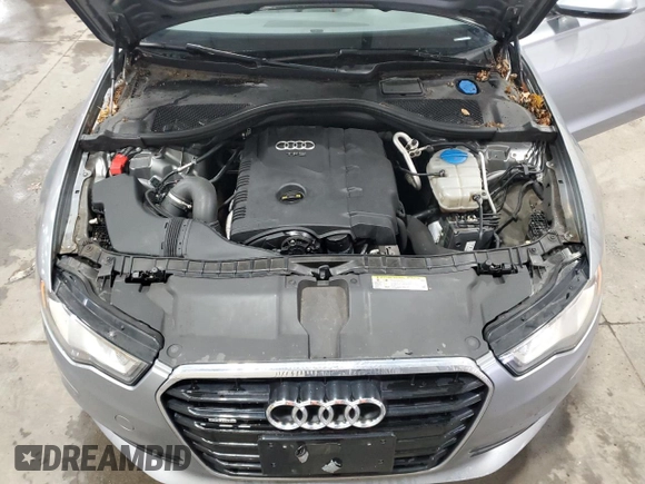 2015 Audi A6 Premium Plus with VIN WAUGFAFC7FN019738, listed as a Copart auction lot 54540785 with 135,950 mi miles and Salvage title. Bid and sale history available at DreamBid. Image 11.