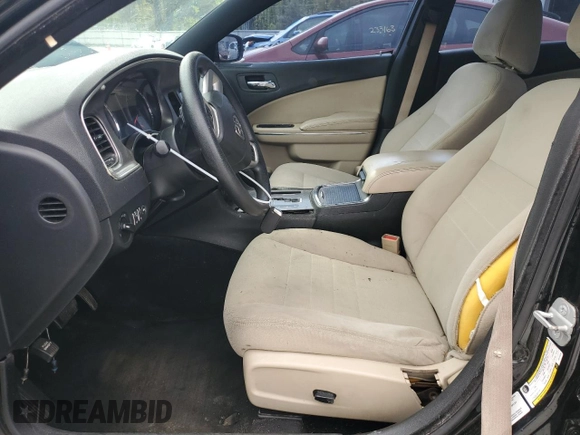 2014 Dodge Charger SE with VIN 2C3CDXBG6EH174215, listed as a Copart auction lot 51108985 with 163,133 mi miles and Salvage Title. Bid and sale history available at carsss.com. Image 7.