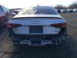 2019 Audi A4 Premium Plus with VIN WAUENAF42KA044955, listed as a Copart auction lot 46553044 with 77,833 mi miles and Salvage Title. Bid and sale history available at carsss.com. Image 6.