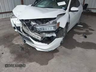2019 Acura TLX with VIN 19UUB1F31KA001174, listed as a IAAI auction lot 41613633 with 1 mi miles. Bid and sale history available at carsss.com. Image 6.