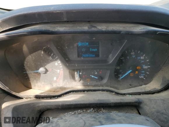 2019 Ford Transit z VIN 1FTYE9ZM1KKA47589, wystawiony jako Copart lot #51067715 z przebiegiem 260 018 mil mil oraz Szkoda całkowita • Salvage title. Historia ofert i sprzedaży dostępna na DreamBid. Obrazek 9.