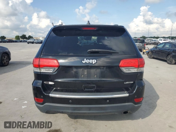 2017 Jeep Grand Cherokee Limited with VIN 1C4RJEBG8HC712388, listed as a Copart auction lot 61685245 with Not provided miles and Salvage title. Bid and sale history available at DreamBid. Image 6.