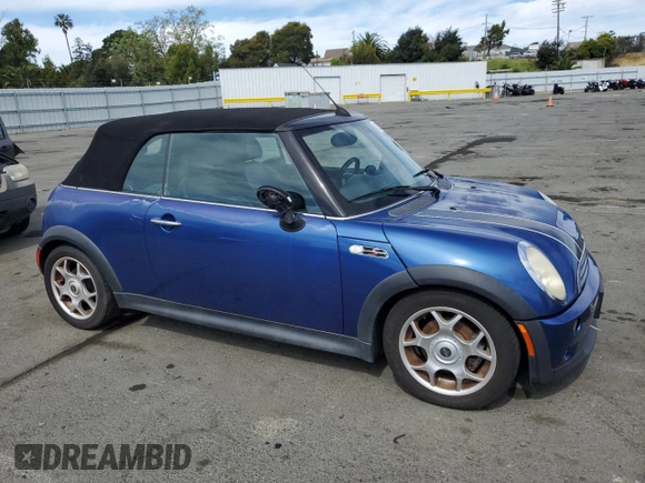 2008 MINI Convertible S с VIN WMWRH33558TL96085, выставлен на аукционе Copart как лот 52648825 с пробегом 101 199 миль миль и Чистый • Clean title. История ставок и продаж доступна на DreamBid. Изображение 4.