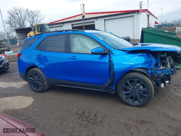 2024 Chevrolet Equinox RS with VIN 3GNAXMEG6RS152259, listed as a IAAI auction lot 41644898 with 39,115 mi miles. Bid and sale history available at carsss.com. Image 13.