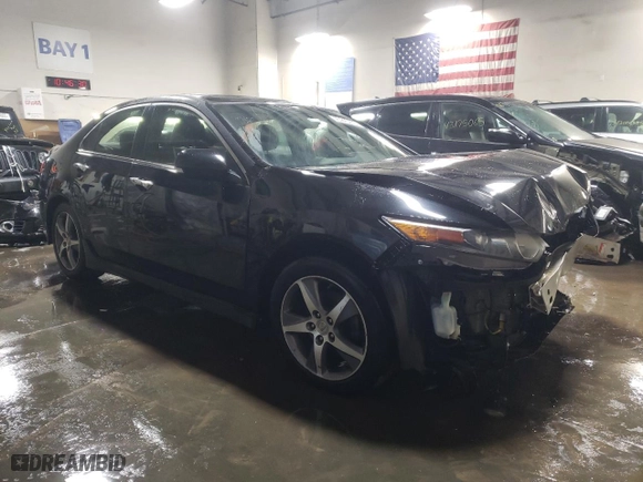 2014 Acura TSX Special Edition with VIN JH4CU2E85EC002827, listed as a Copart auction lot 43445475 with 144811 miles and Salvage Title. Bid and sale history available at carsss.com. Image 4.