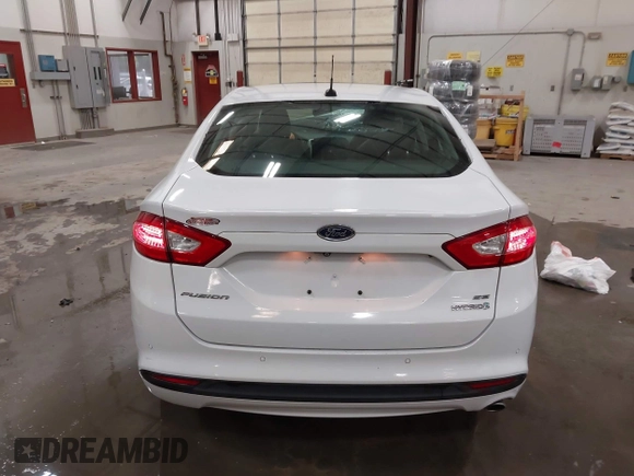 2015 Ford Fusion SE Hybrid with VIN 3FA6P0LU1FR225241, listed as a IAAI auction lot 42349797 with 85,725 mi miles and . Bid and sale history available at DreamBid. Image 15.