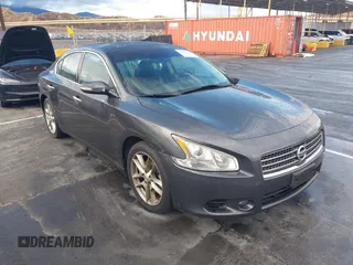 2010 Nissan Maxima 3.5 SV with VIN 1N4AA5APXAC844241, listed as a IAAI auction lot 41420922 with 64,935 mi miles. Bid and sale history available at carsss.com. Image 1.