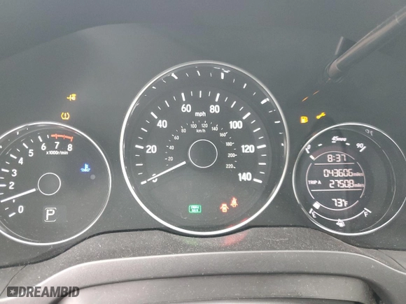 2017 Honda HR-V EX with VIN 3CZRU5H52HM712926, listed as a Copart auction lot 50893815 with 43,606 mi miles and Salvage Title. Bid and sale history available at carsss.com. Image 9.