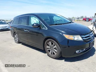 2014 Honda Odyssey Touring с VIN 5FNRL5H99EB133864, выставлен на аукционе IAAI как лот 42201359 с пробегом 122 490 миль миль и . История ставок и продаж доступна на DreamBid. Изображение 1.