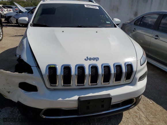 2016 Jeep Cherokee Limited with VIN 1C4PJMDS9GW115962, listed as a Copart auction lot 46279354 with 85,567 mi miles and Salvage Title. Bid and sale history available at carsss.com. Image 5.