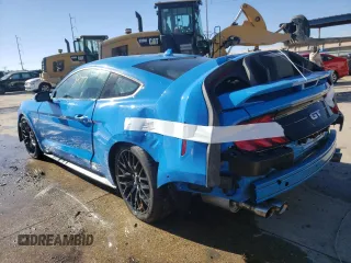2022 Ford Mustang GT with VIN 1FA6P8CF3N5136501, listed as a Copart auction lot 66302362 with 3,277 mi miles. Bid and sale history available at carsss.com. Image 3.