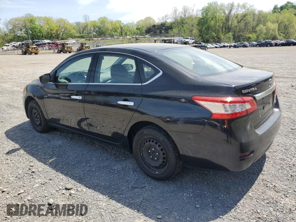2014 Nissan Sentra S with VIN 3N1AB7AP5EY330123, listed as a Copart auction lot 55147985 with 214,759 mi miles and Clean Title. Bid and sale history available at DreamBid. Image 2.