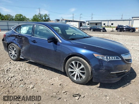 2016 Acura TLX Technology with VIN 19UUB1F5XGA009511, listed as a Copart auction lot 59042585 with 99,932 mi miles and Salvage title. Bid and sale history available at DreamBid. Image 4.