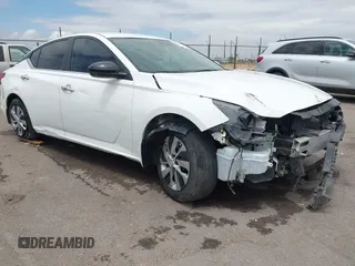 2019 Nissan Altima S with VIN 1N4BL4BV2KC171081, listed as a IAAI auction lot 42142170 with 52,942 mi miles and . Bid and sale history available at DreamBid. Image 1.
