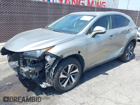 2020 Lexus NX 300 с VIN JTJDARBZ7L5013525, выставлен на аукционе IAAI как лот 42580599 с пробегом 55 500 миль миль и . История ставок и продаж доступна на DreamBid. Изображение 2.