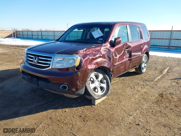 2014 Honda Pilot EX-L with VIN 5FNYF4H59EB045570, listed as a IAAI auction lot 41331032 with 154,676 mi miles. Bid and sale history available at carsss.com. Image 17.