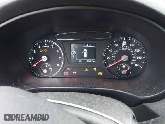 2016 Kia Sorento LX with VIN 5XYPGDA38GG165504, listed as a IAAI auction lot 41719002 with 126,424 mi miles. Bid and sale history available at carsss.com. Image 7.