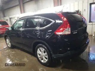 2014 Honda CR-V EX-L with VIN 5J6RM4H72EL055294, listed as a Copart auction lot 42013795 with 125,073 mi miles and Salvage Title. Bid and sale history available at carsss.com. Image 2.