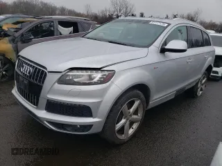 2013 Audi Q7 3.0T S line Prestige with VIN WA1DGAFE9DD003767, listed as a Copart auction lot 51117175 with 158,723 mi miles and Salvage Title. Bid and sale history available at carsss.com. Image 1.