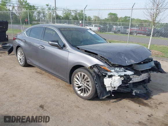 2021 Lexus ES 300h Luxury with VIN 58AEA1C13MU005774, listed as a IAAI auction lot 42115909 with 67,108 mi miles and . Bid and sale history available at DreamBid. Image 1.