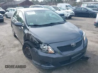2009 Toyota Corolla with VIN 1NXBU40E19Z033512, listed as a IAAI auction lot 41810775 with 101,752 mi miles and . Bid and sale history available at DreamBid. Image 1.