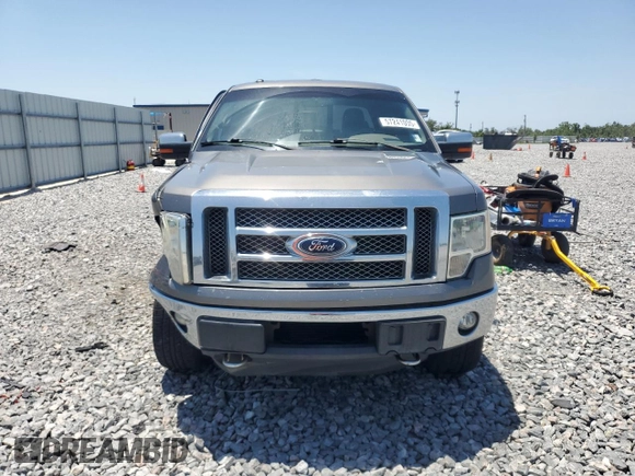 2012 Ford F-150 XL with VIN 1FTFW1ET4CFB21181, listed as a Copart auction lot 57241005 with 234,201 mi miles and Salvage title. Bid and sale history available at DreamBid. Image 5.