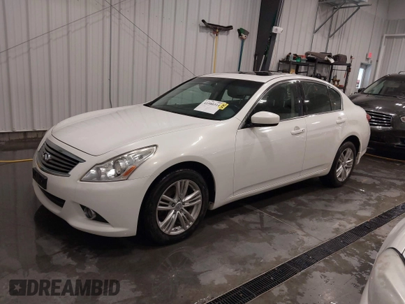 2013 Infiniti G37 x z VIN JN1CV6AR1DM769199, wystawiony jako IAAI lot #41580314 z przebiegiem 115 845 mil mil oraz . Historia ofert i sprzedaży dostępna na DreamBid. Obrazek 2.