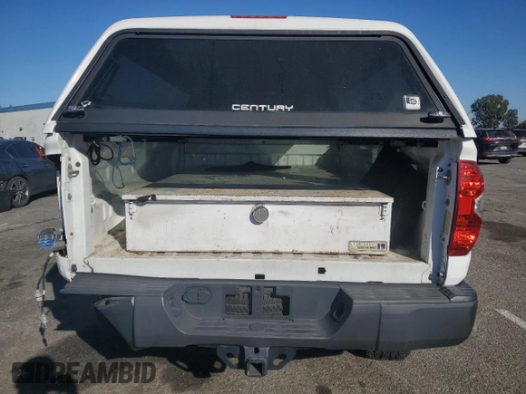 2016 Toyota Tundra 2WD Truck SR with VIN 5TFTY5F13GX009358, listed as a Copart auction lot 86116864 with 129,180 mi miles and Salvage Title. Bid and sale history available at carsss.com. Image 6.
