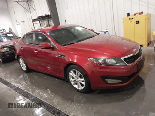 2013 Kia Optima EX with VIN 5XXGN4A7XDG161396, listed as a IAAI auction lot 42051533 with 139,551 mi miles. Bid and sale history available at carsss.com. Image 1.