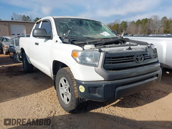 2016 Toyota Tundra 4WD Truck SR with VIN 5TFUW5F13GX569472, listed as a IAAI auction lot 41174168 with 181,703 mi miles. Bid and sale history available at carsss.com. Image 1.