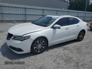 2016 Acura TLX with VIN 19UUB1F32GA003846, listed as a Copart auction lot 55225555 with 119,652 mi miles and Salvage title. Bid and sale history available at DreamBid. Image 1.