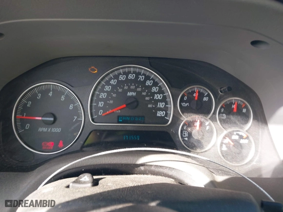 2005 GMC Envoy SLE with VIN 1GKDS13S252284455, listed as a IAAI auction lot 41455172 with 171,559 mi miles. Bid and sale history available at carsss.com. Image 7.